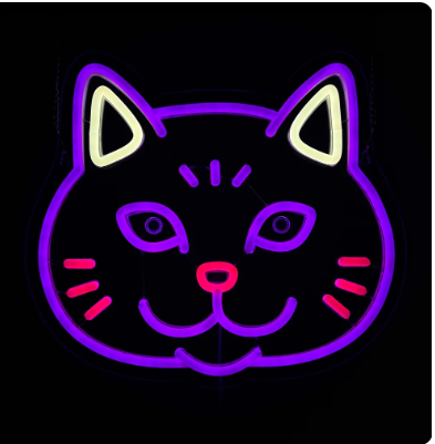 11.8inch Animal Neon Lights - Cat