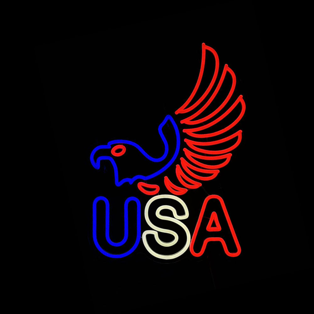 20.5inch American Neon Lights- USA Eagel