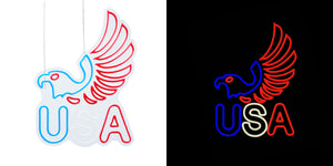 20.5inch American Neon Lights- USA Eagel
