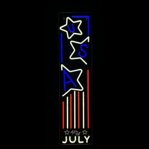 35inch American Neon Lights - 4th July