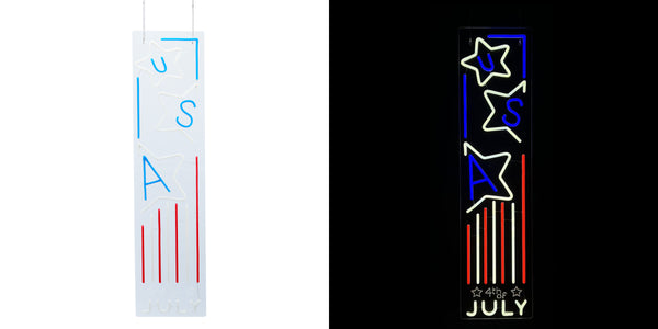 35inch American Neon Lights - 4th July