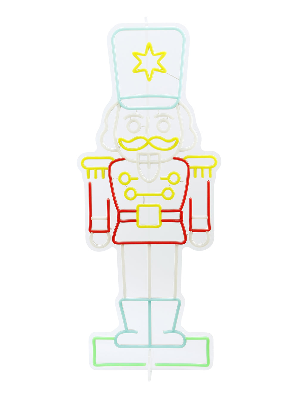 30.8inch Christmas Neon Lights Deco - Nutcracker