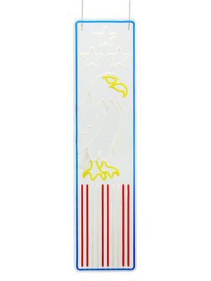 34.6inch American Neon Porch Sign - Eagel