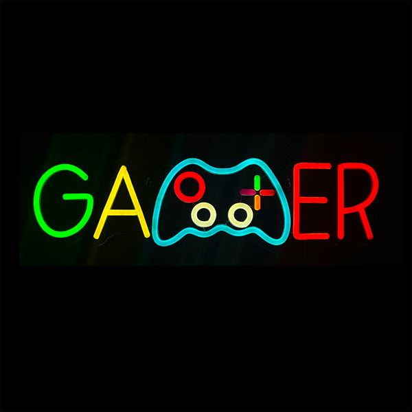 18.5in GAMER with Controller Neon Lights