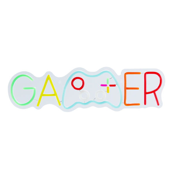 18.5in GAMER with Controller Neon Lights