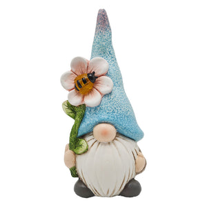 Gnome with lights battery. 11.8in H.