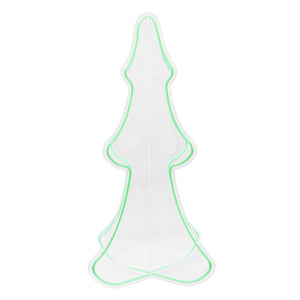 33nch Christmas 3D Neon Lights Deco - Christmas Tree