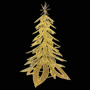 9ft WW/CW Commercial Angel Tree 4845 Warm White LEDS WITH 20% Warm White Twinkle