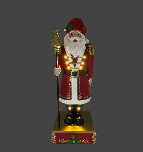 Hand Painted Santa Nutcracker
