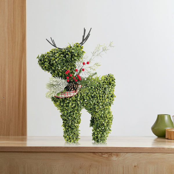 SMALL TOPIARY REINDEER