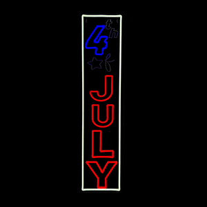 35.1inch American Neon Lights - 4th JULY