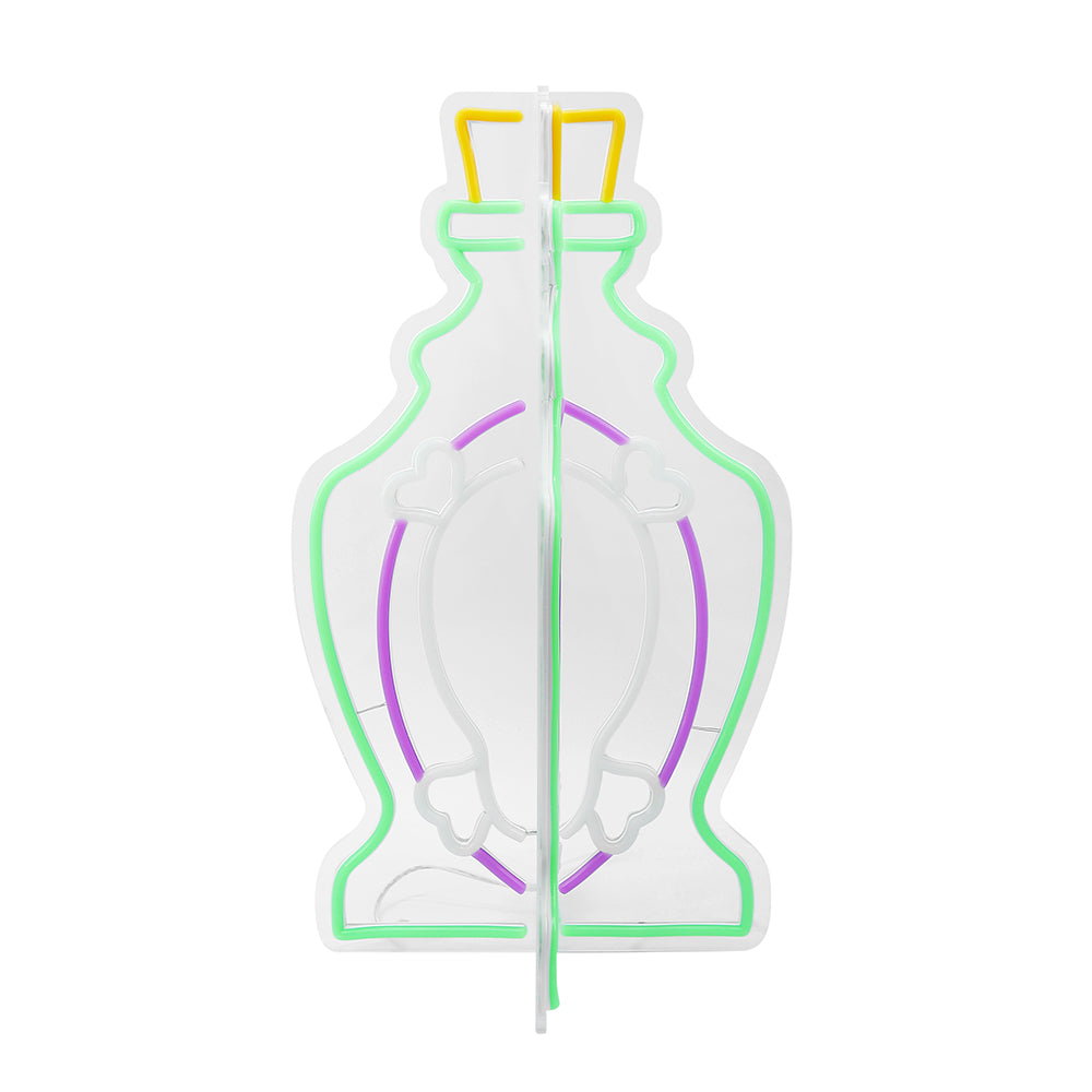 18.7inch Halloween 3D Neon Deco - Poison
