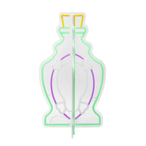 18.7inch Halloween 3D Neon Deco - Poison