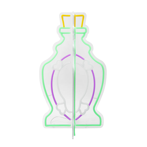 18.7inch Halloween 3D Neon Deco - Poison