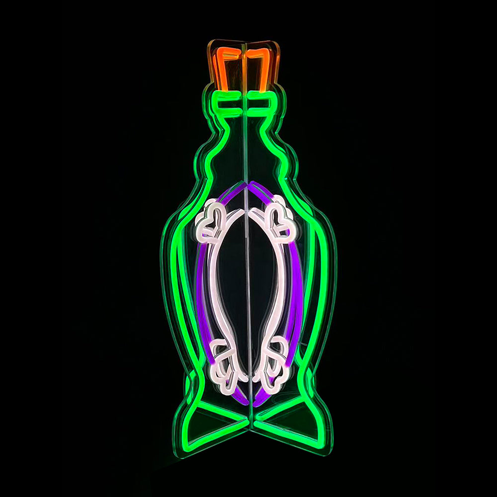 18.7inch Halloween 3D Neon Deco - Poison