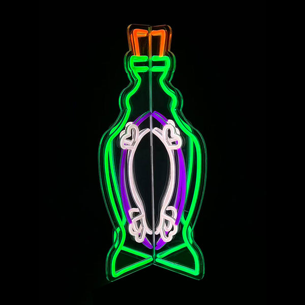 18.7inch Halloween 3D Neon Deco - Poison