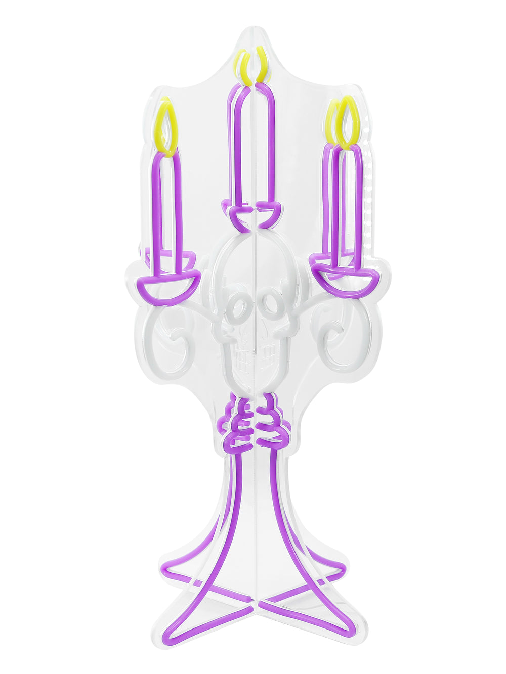 22.7inch Halloween 3D Neon Deco - Candelabra