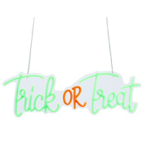 17.7inch Halloween Neon Lights - Trick OR Treat