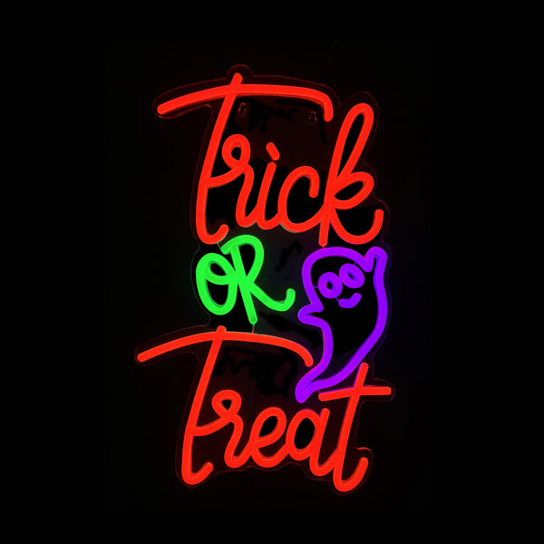 15inch Halloween Neon Lights  - Trick OR Treat