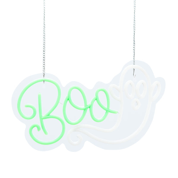 13.8inch Halloween Neon Lights - Boo Ghost