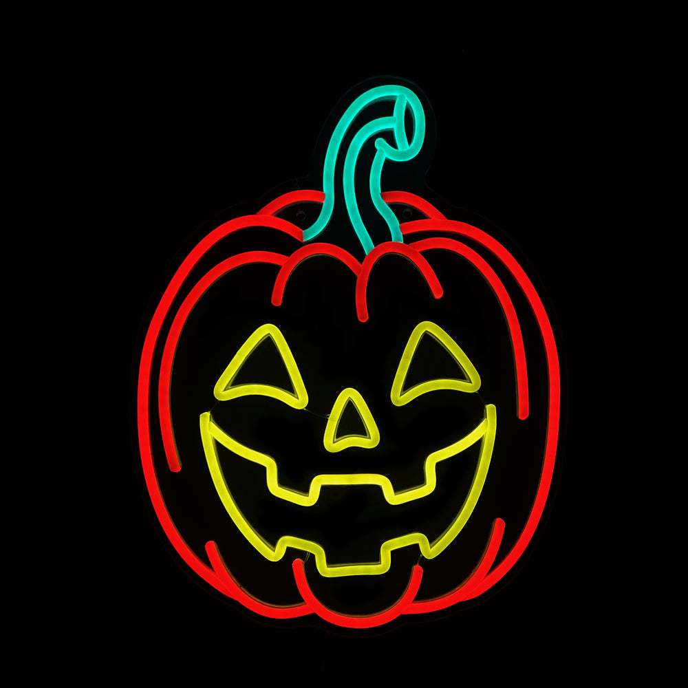 15.7inch Halloween Neon Lights - Pumpkin