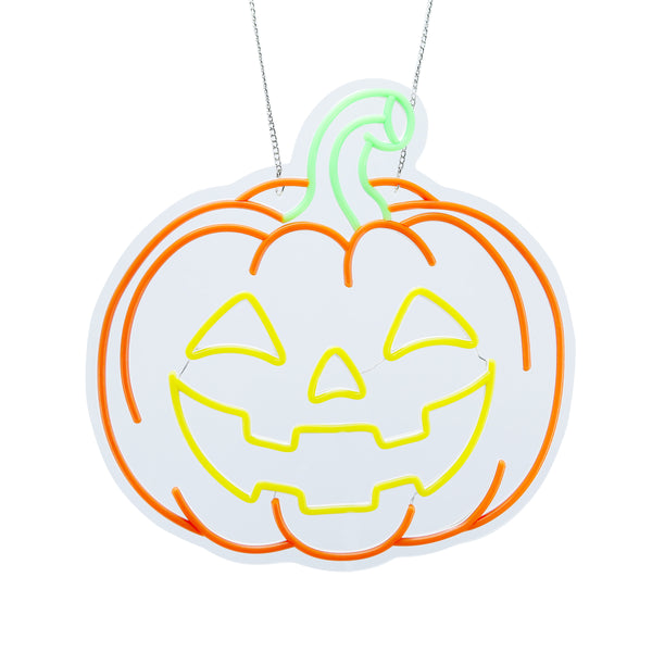 15.7inch Halloween Neon Lights - Pumpkin
