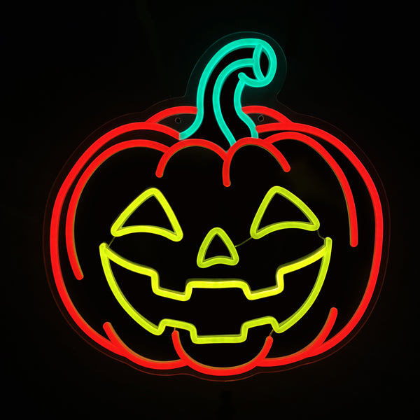 15.7inch Halloween Neon Lights - Pumpkin