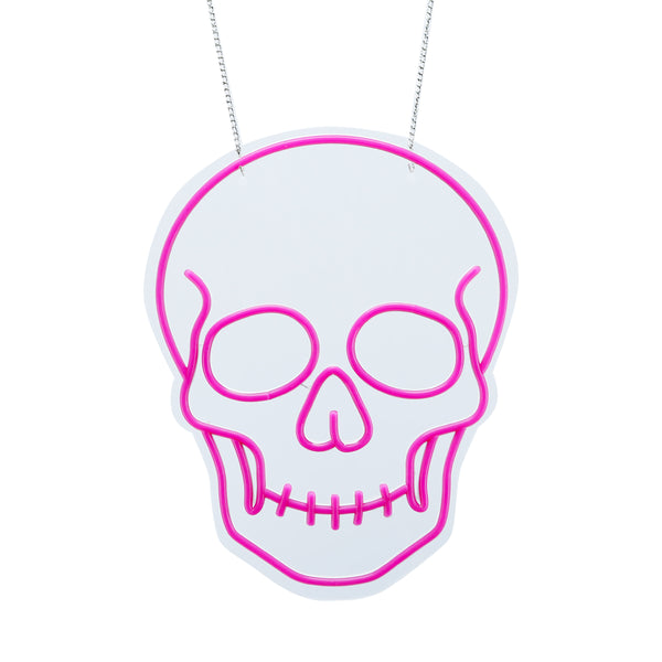 23.4inch Halloween Neon Lights - Skull