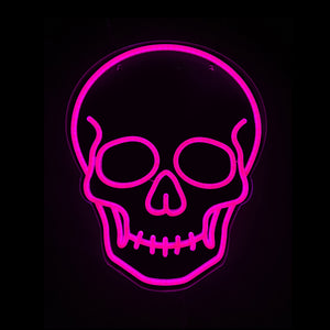 23.4inch Halloween Neon Lights - Skull