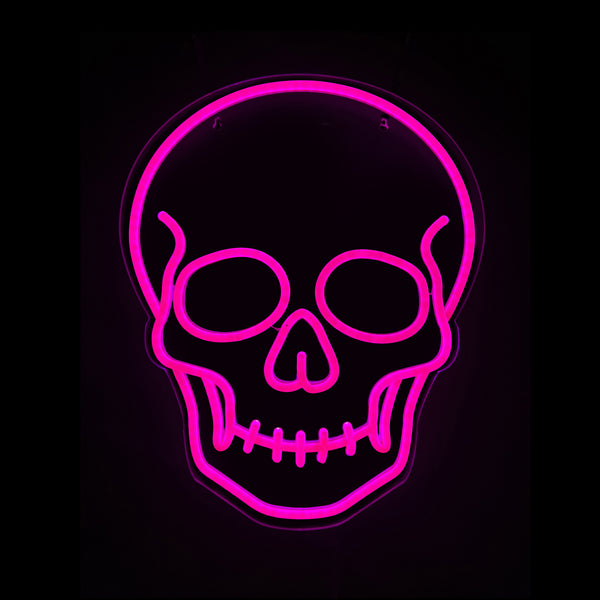 23.4inch Halloween Neon Lights - Skull