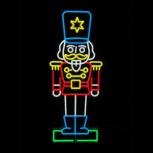 30.8inch Christmas Neon Lights Deco - Nutcracker