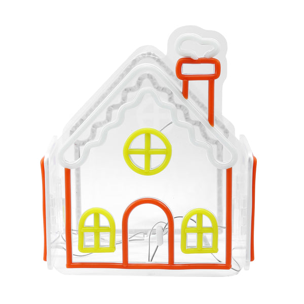 11.9inch Christmas 3D Neon Lights Deco - Village