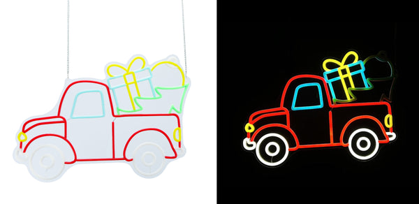 19.7inch Christmas Animated Neon Lights - Gift  Car