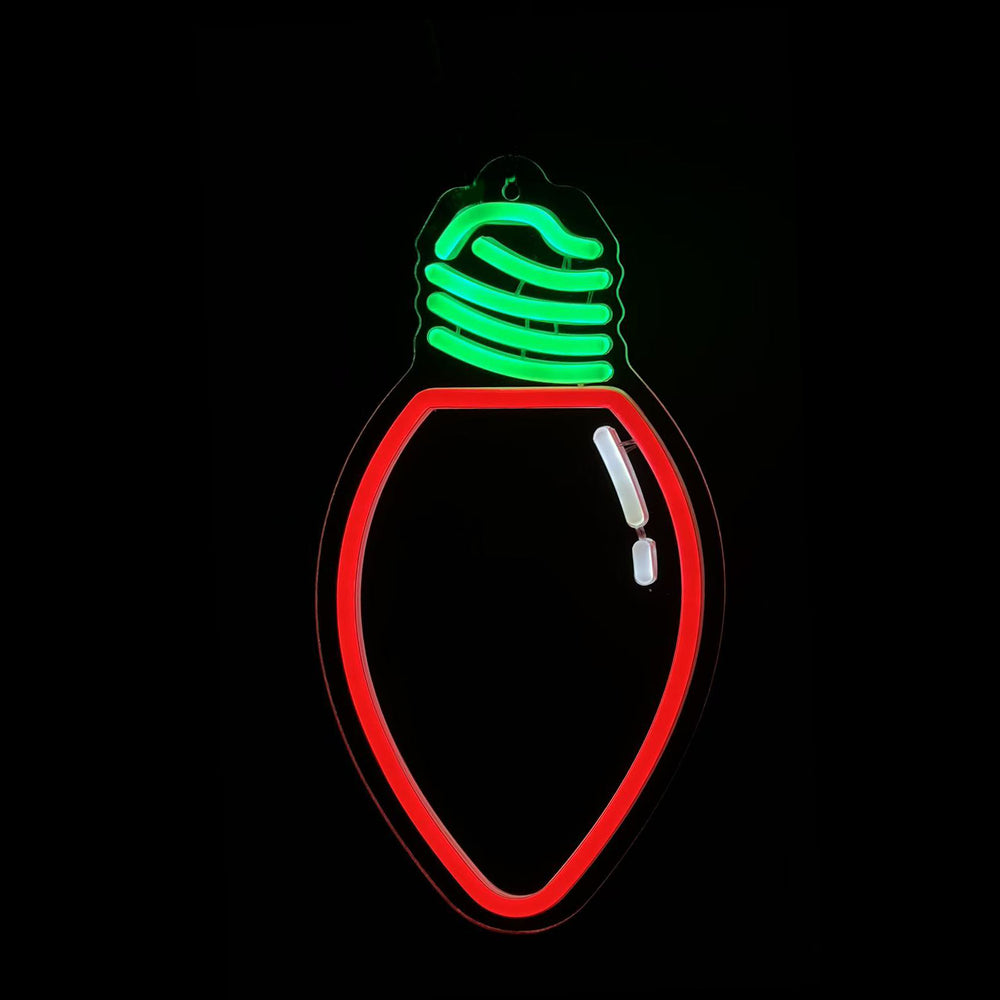 11.5inch Christmas Neon Lights - Red Bulb