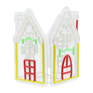 10.6inch Christmas 3D Neon Lights Deco - Village