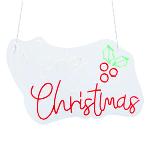 36.5inch Christmas Neon Lights Stake - Merry Christmas