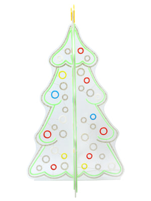 15.7inch Christmas 3D Neon Lights Deco - Christmas Tree
