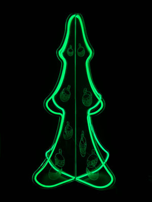 20.66inch Christmas 3D Neon Lights Deco - Christmas Tree