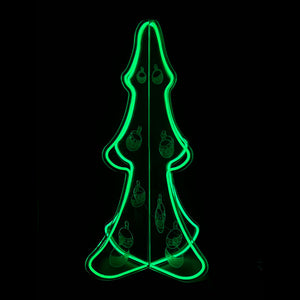 20.66inch Christmas 3D Neon Lights Deco - Christmas Tree