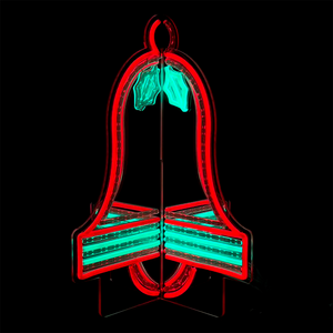 17inch Christmas 3D Neon Lights Deco - Gingle Bell