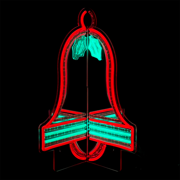 17inch Christmas 3D Neon Lights Deco - Gingle Bell