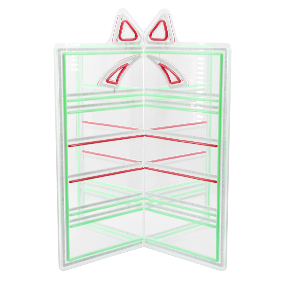 24inch Christmas 3D Neon Lights Deco - Giftbox
