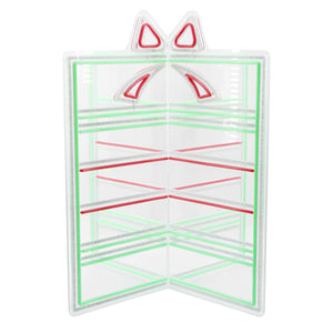 24inch Christmas 3D Neon Lights Deco - Giftbox