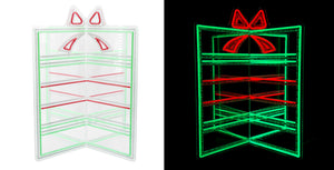 24inch Christmas 3D Neon Lights Deco - Giftbox