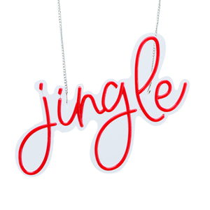 13.6inch Christmas Neon Lights - Jingle
