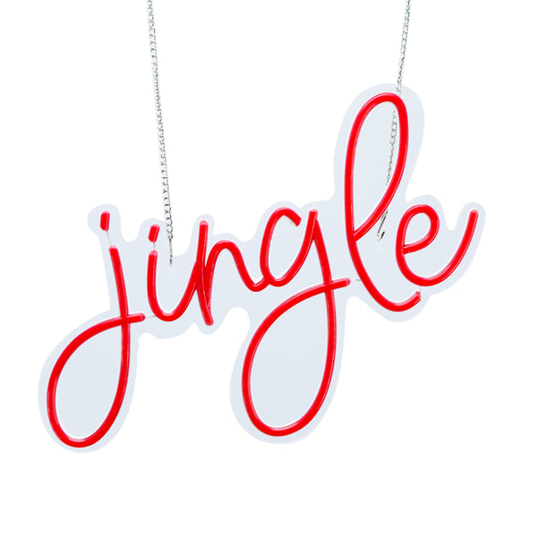 13.6inch Christmas Neon Lights - Jingle