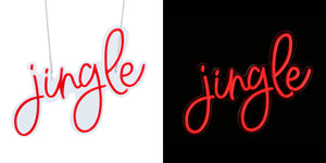 13.6inch Christmas Neon Lights - Jingle