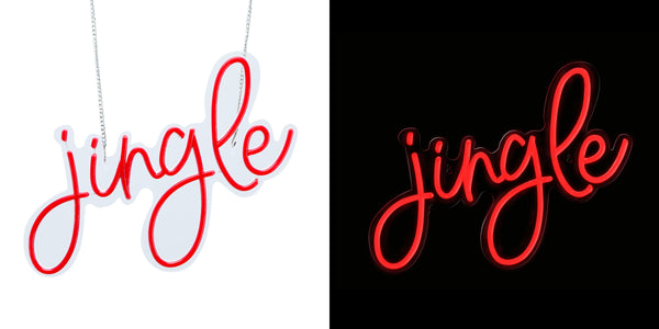 13.6inch Christmas Neon Lights - Jingle