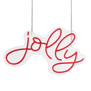 14inch Christmas Neon Lights -Jolly
