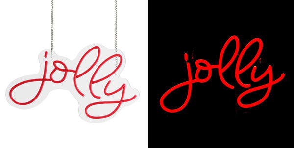 14inch Christmas Neon Lights -Jolly
